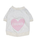 Found My Animal - Big Full Heart Animal T-Shirt - Heather Gray & Mauve -