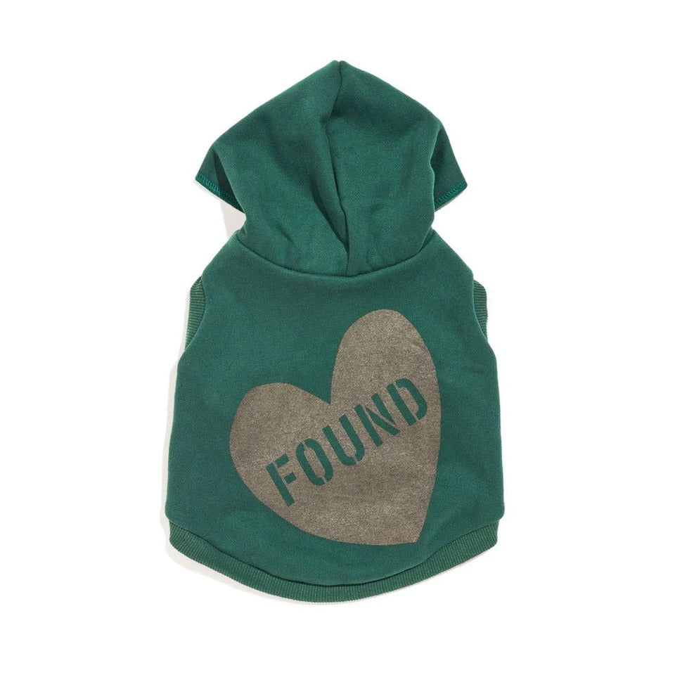 Found My Animal - Big Full Heart Animal Hoodie - Hunter Green/Pine -