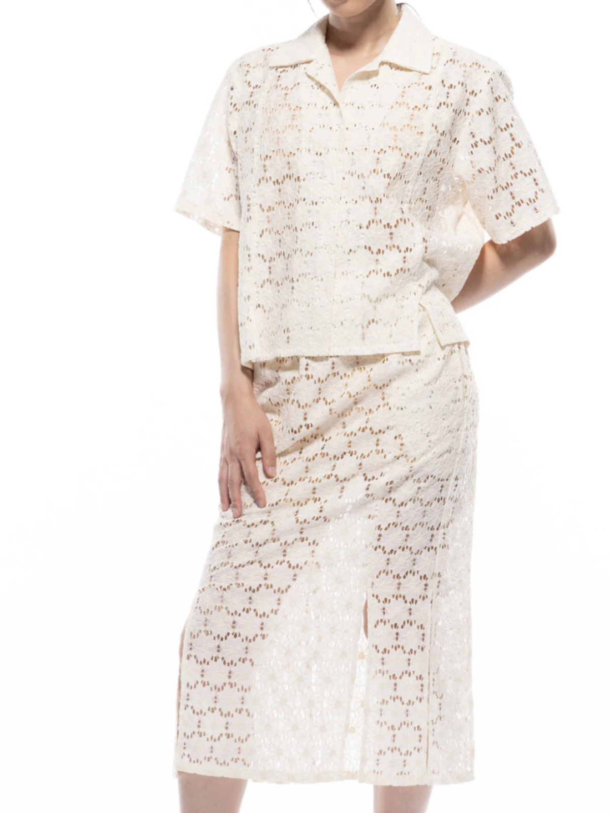 Toit Volant - Adelaine Skirt - Ivory -