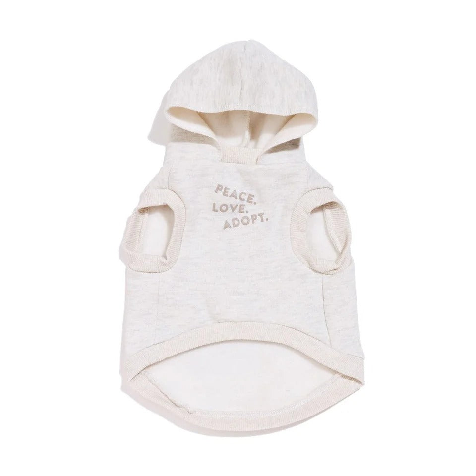 Found My Animal - Big Full Heart Animal Hoodie - Heather/Gray -