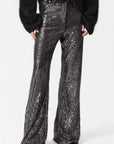 & Other Stories - Cher Sequin Trousers - Grey -