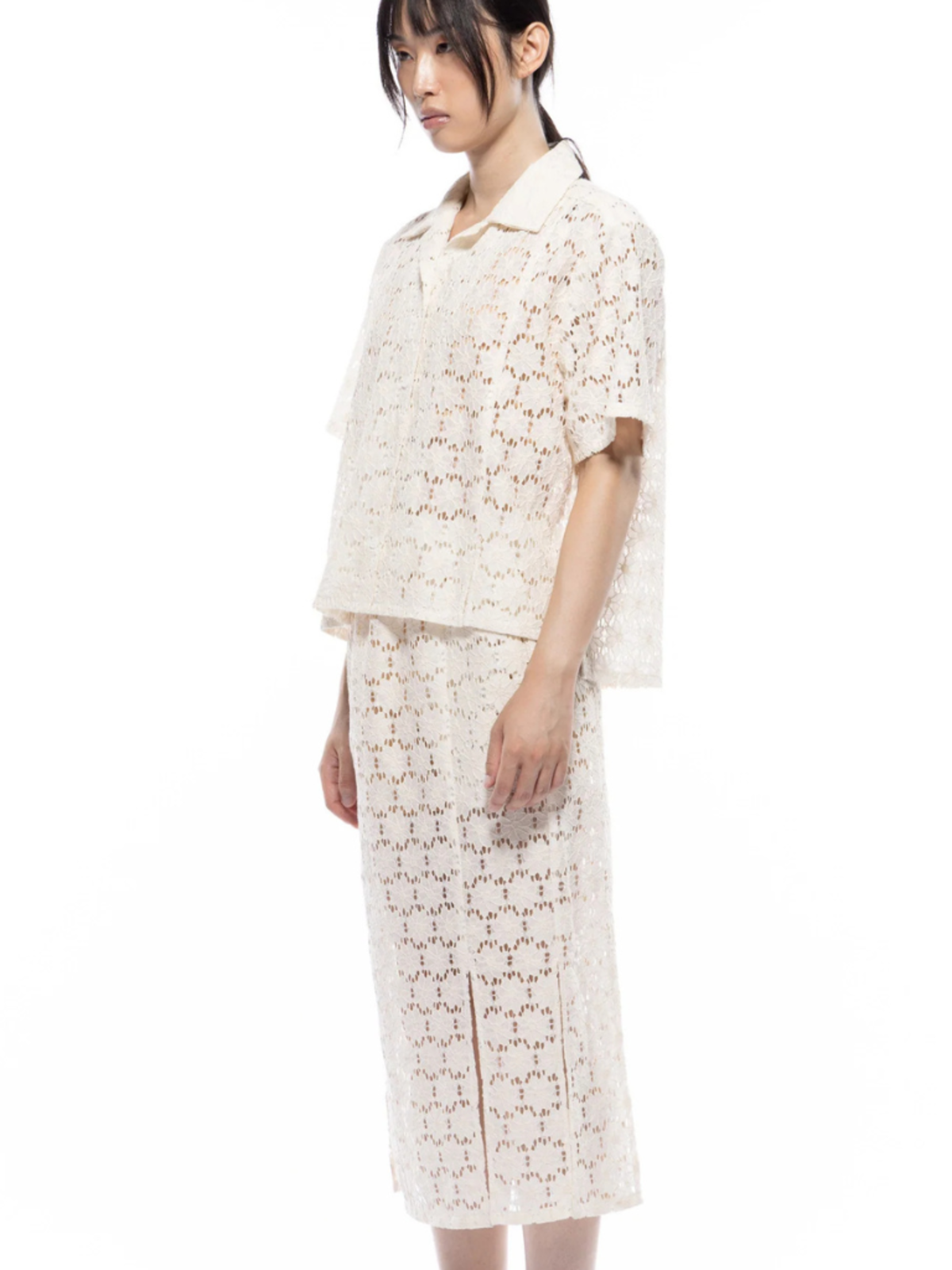 Toit Volant - Adelaine Skirt - Ivory -