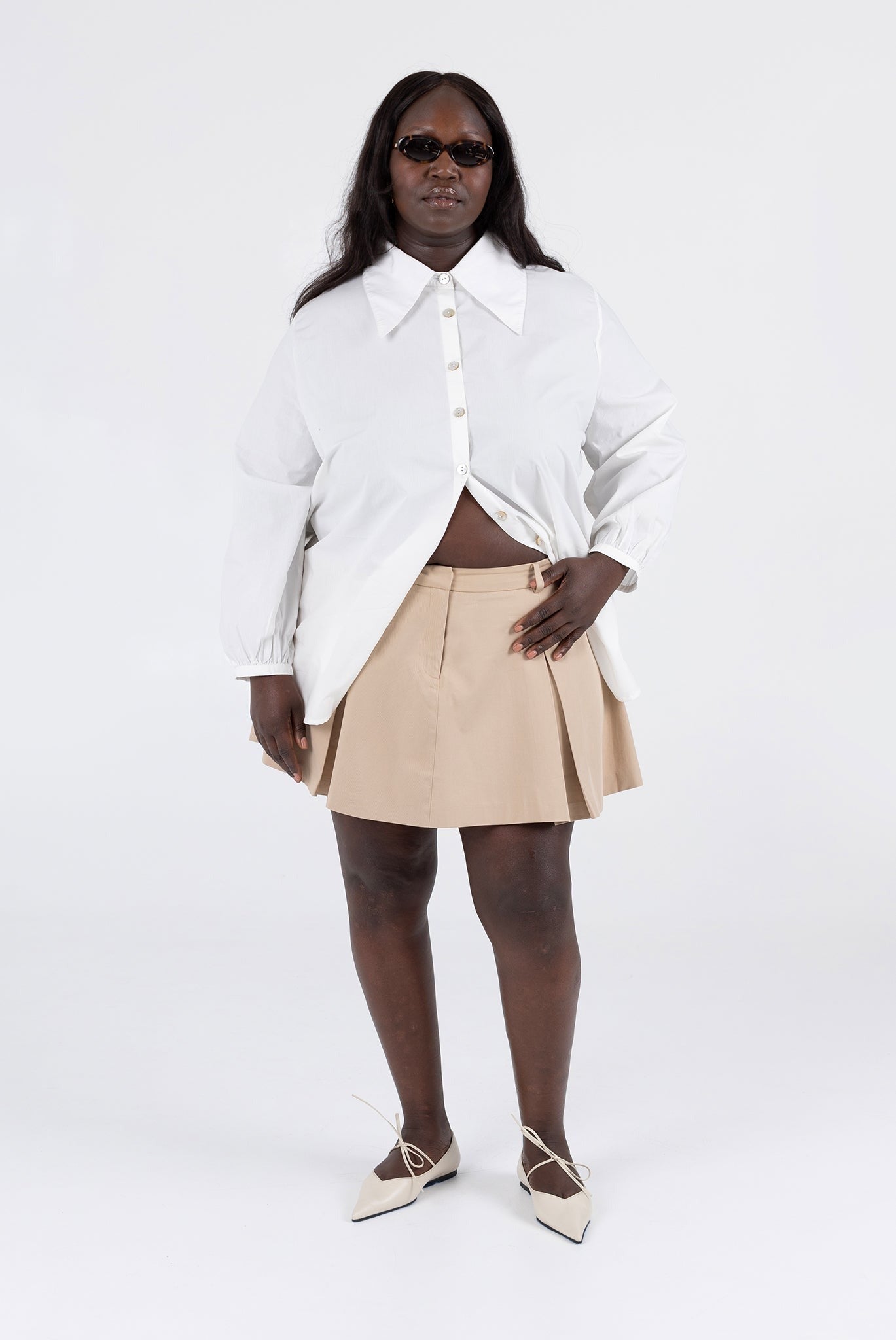 WRAY - Thea Mini Skirt - Blonde -