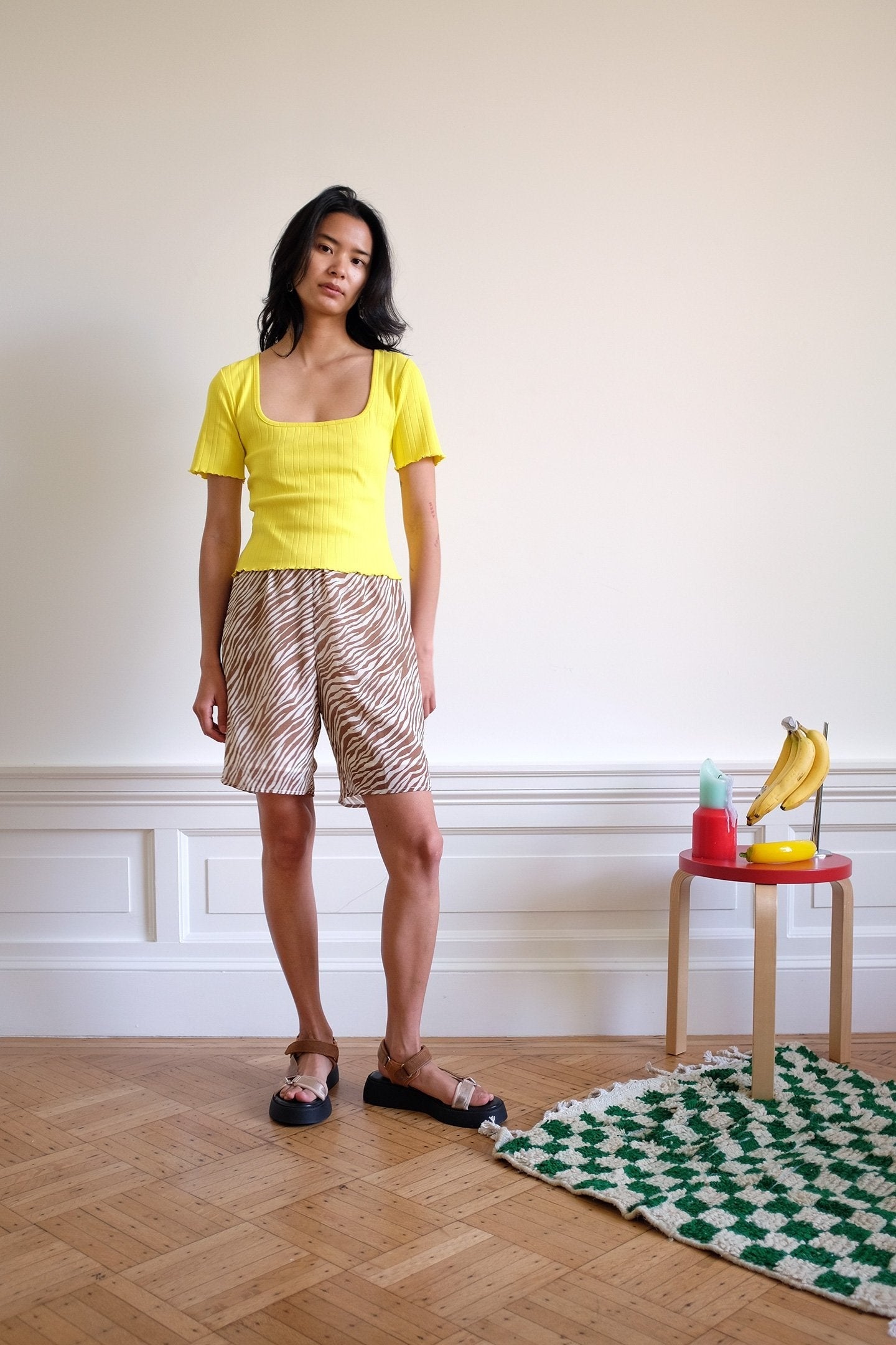 WRAY - Boxing Short – Toffee Zebra -