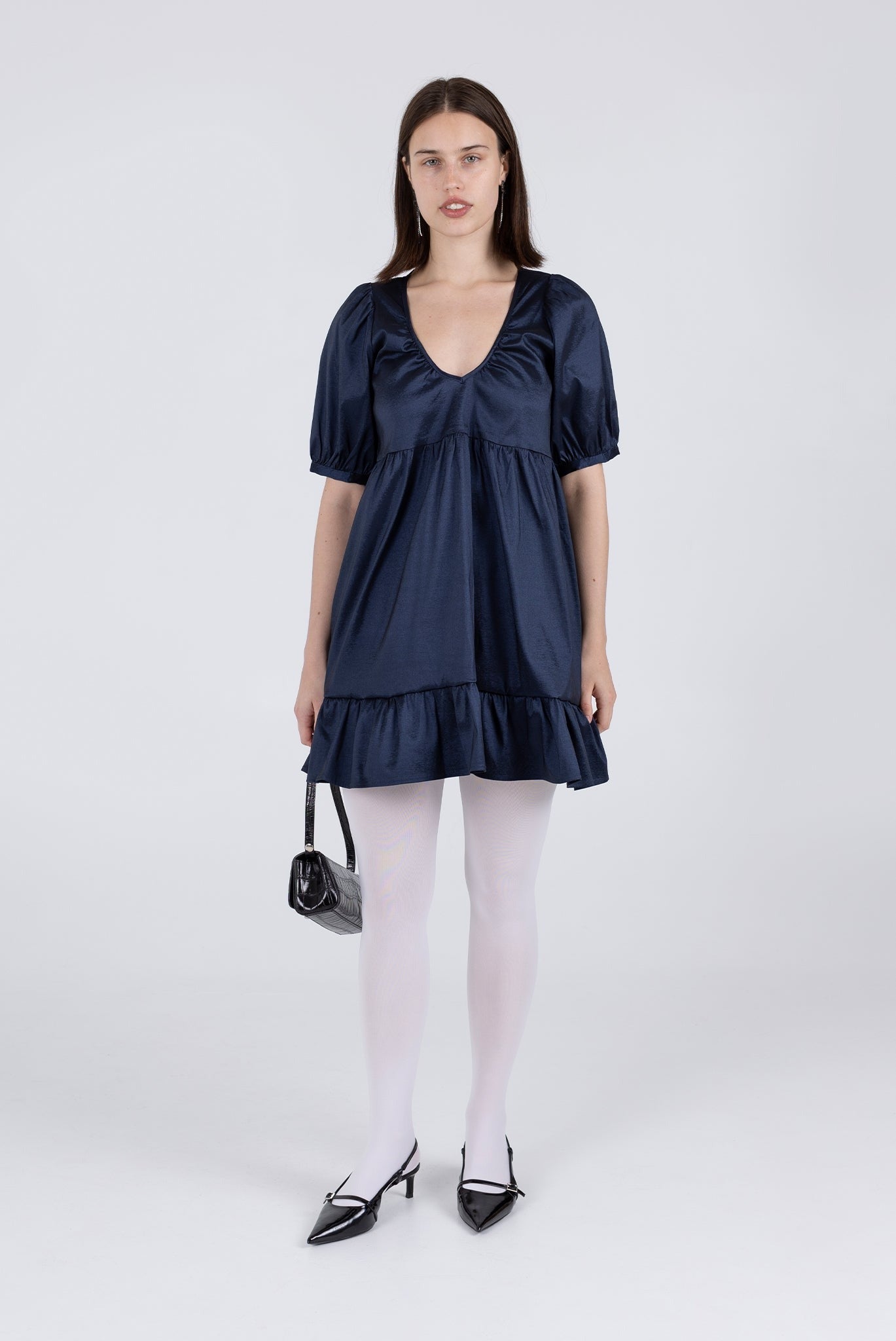 WRAY - Rachel Dress - Navy -