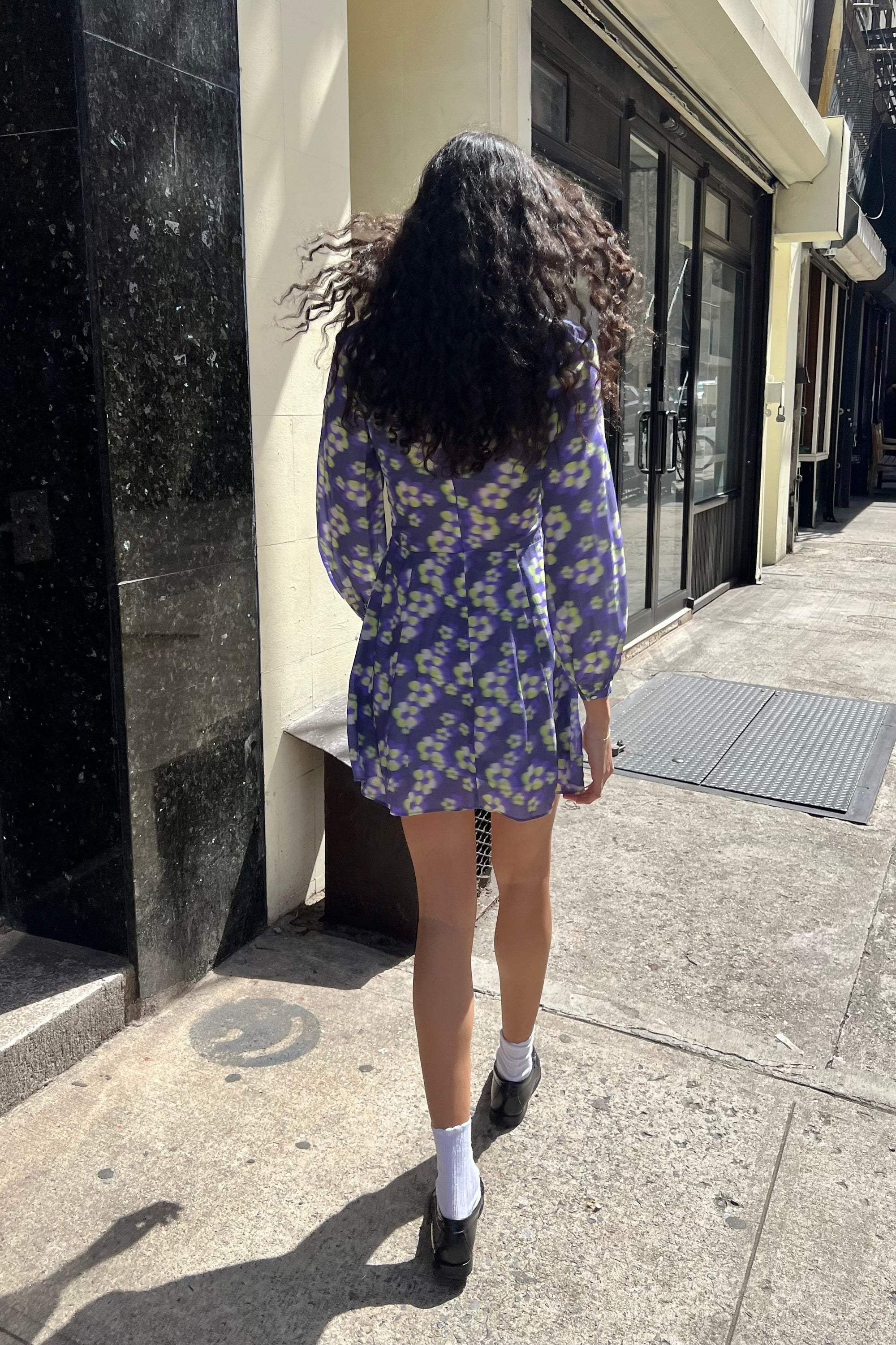 WRAY - Mini Dress – Daisy Blur -