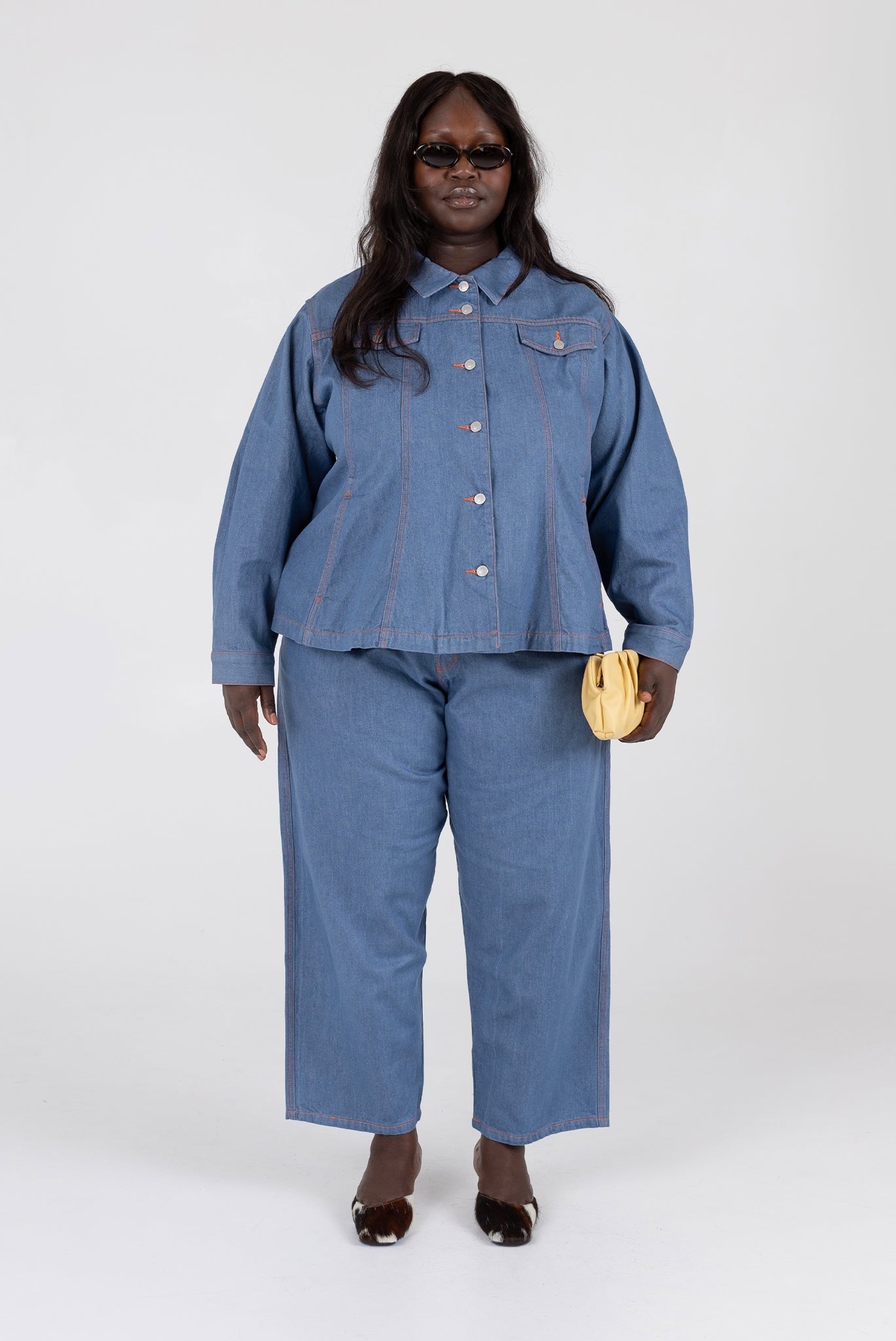 WRAY - 70’s Blue Aviator Jacket -