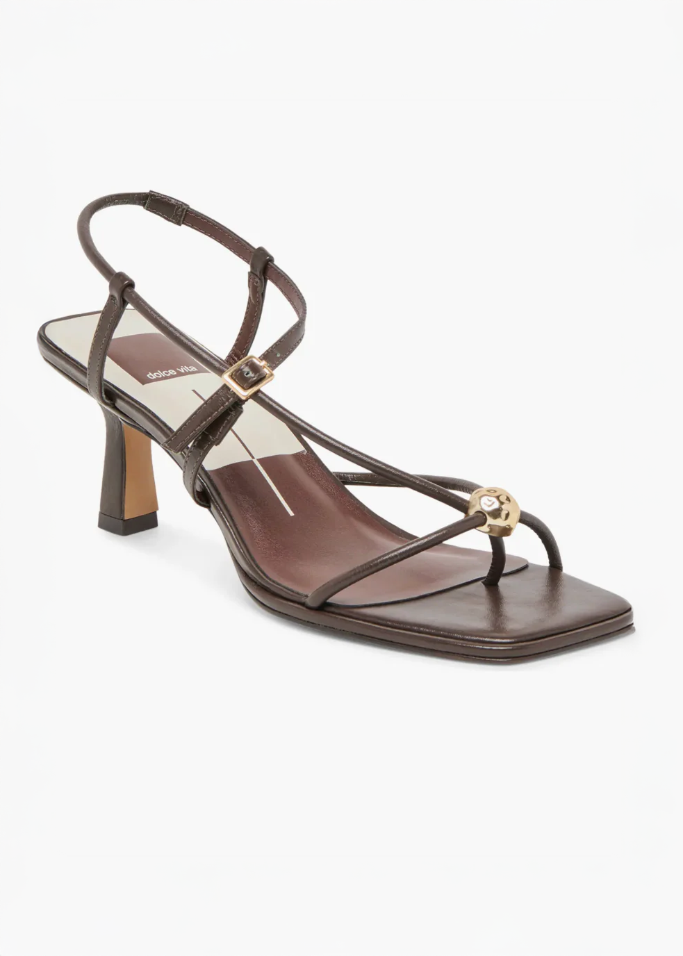 Dolce Vita - Mylee Heels - Dark Brown Leather -