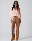 & Other Stories - Melissa Suede Trousers - Brown -