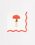 Meri Meri - Merry Mushrooms Small Napkins -