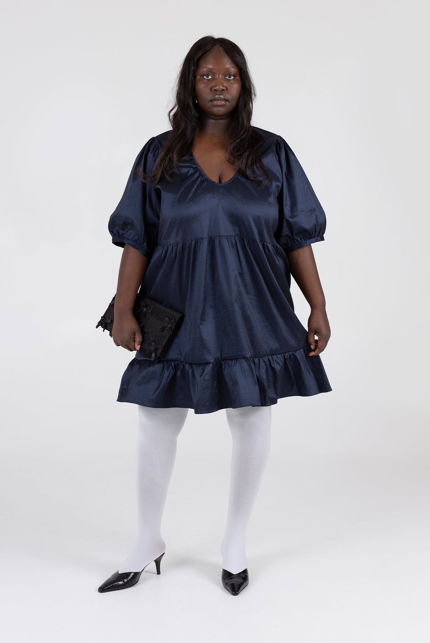 WRAY - Rachel Dress - Navy -