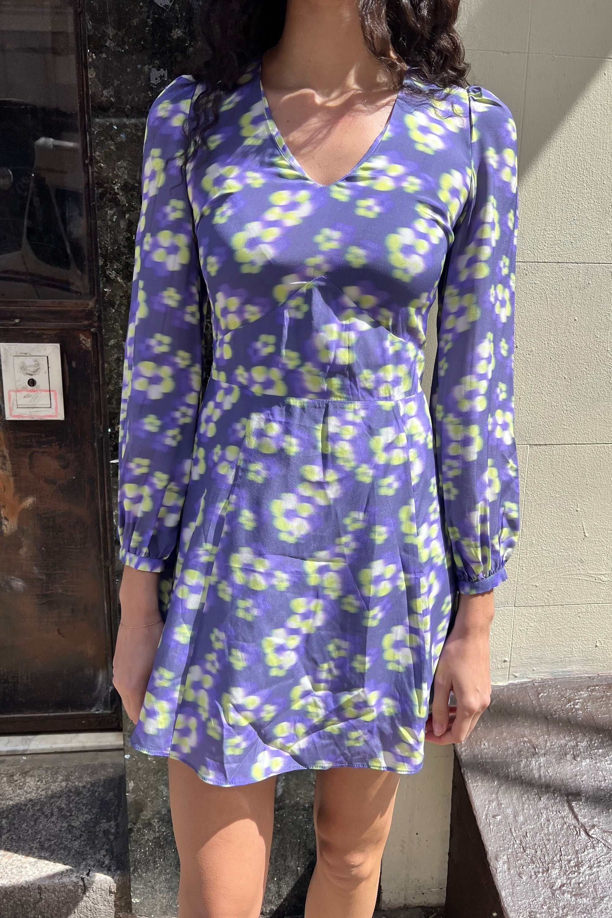 WRAY - Mini Dress – Daisy Blur -