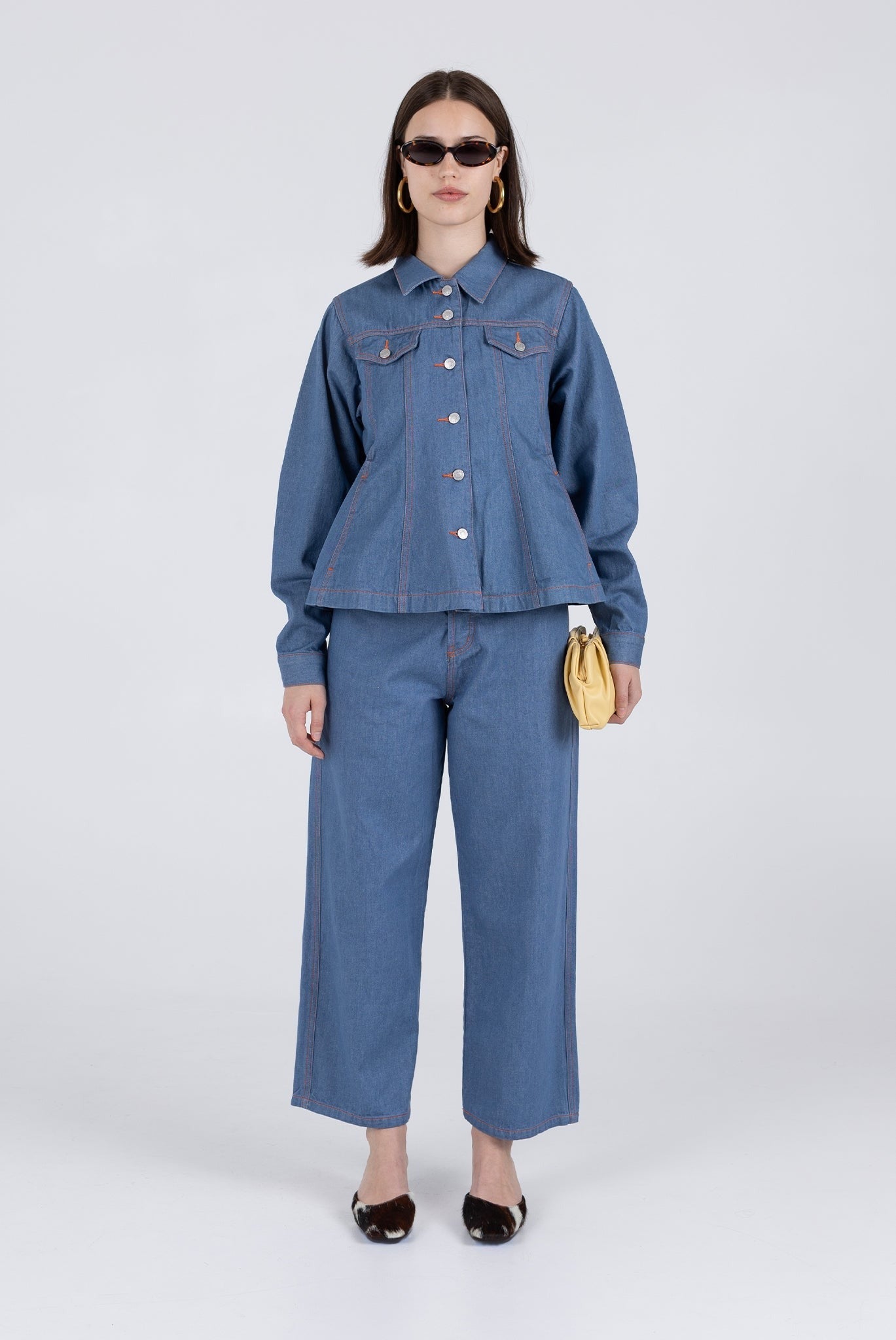 WRAY - 70’s Blue Aviator Jacket -