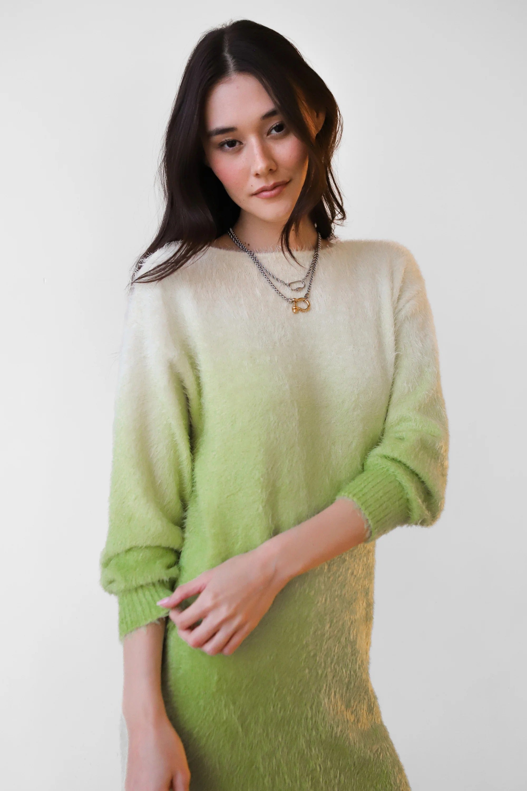 Callahan Knitwear - Remy Dip Dye Midi Dress -