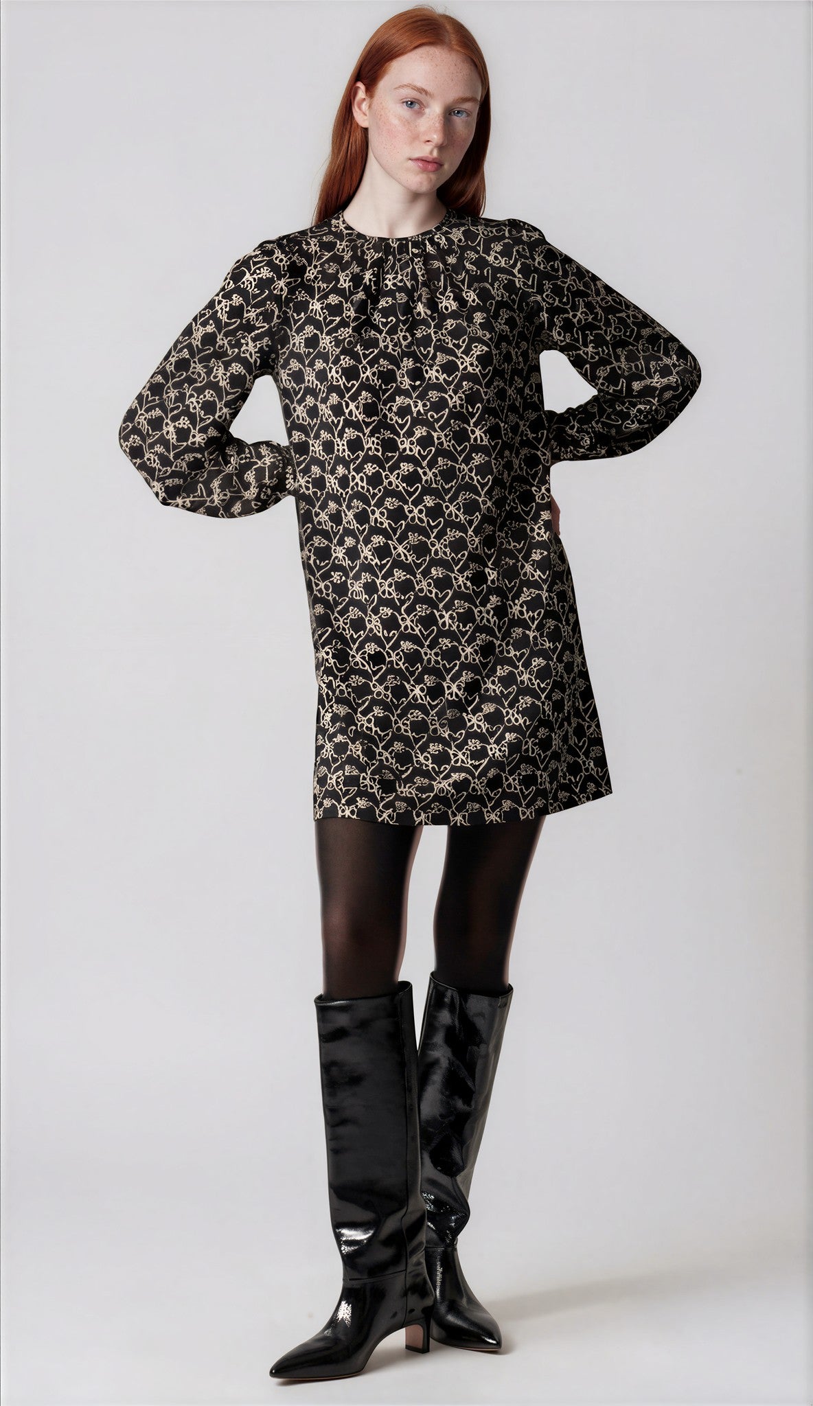 & Other Stories - Audrey Dress - Black -