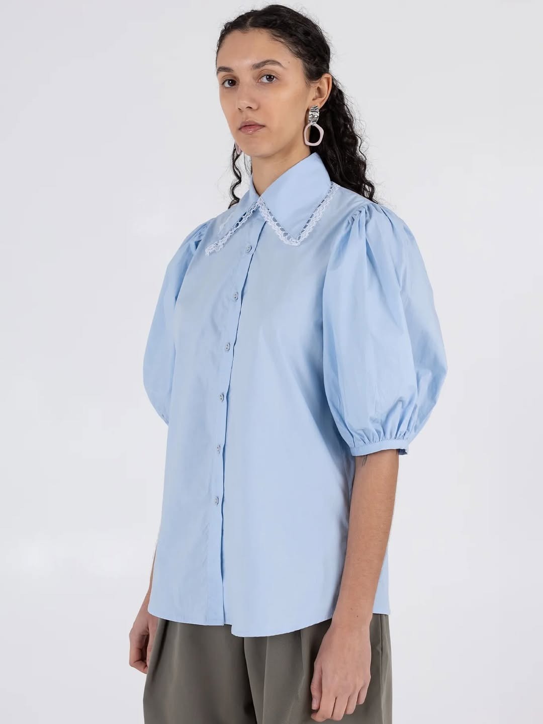 WRAY - Madeline Top - Crystal Blue -