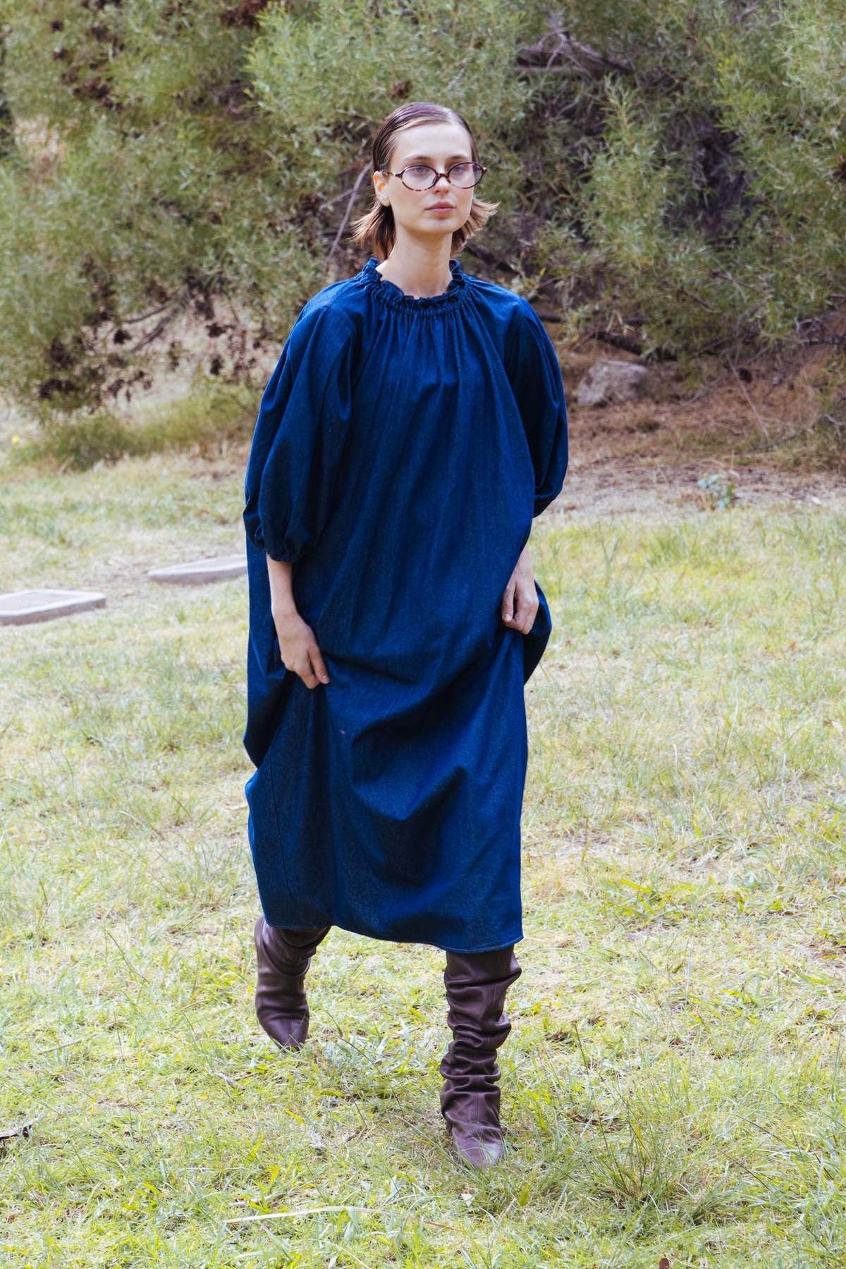 Toit Volant - Moonrise Dress 2.0 - Dark Indigo -