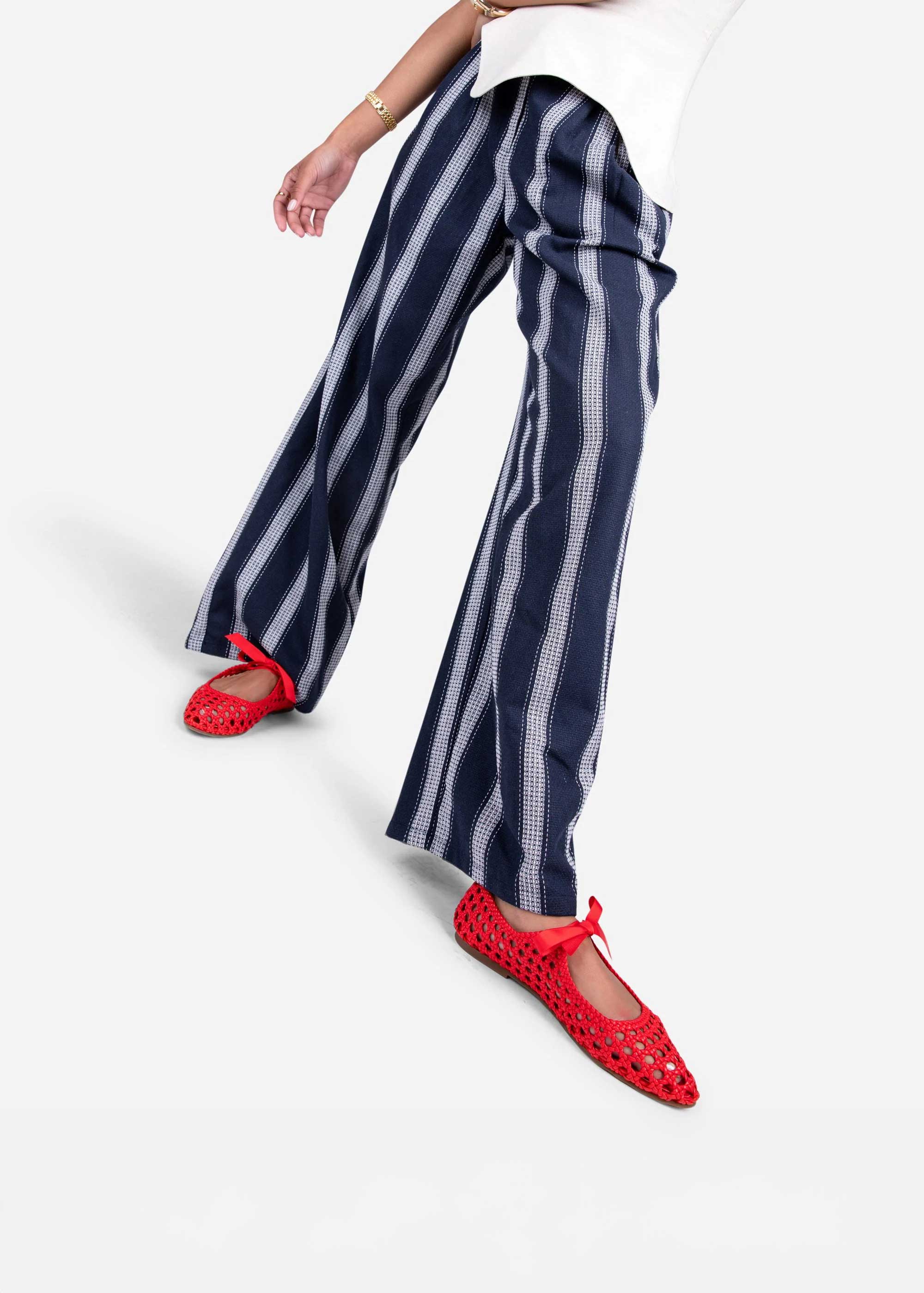 Intentionally Blank - Valley Woven Vegan Ballet Flat -