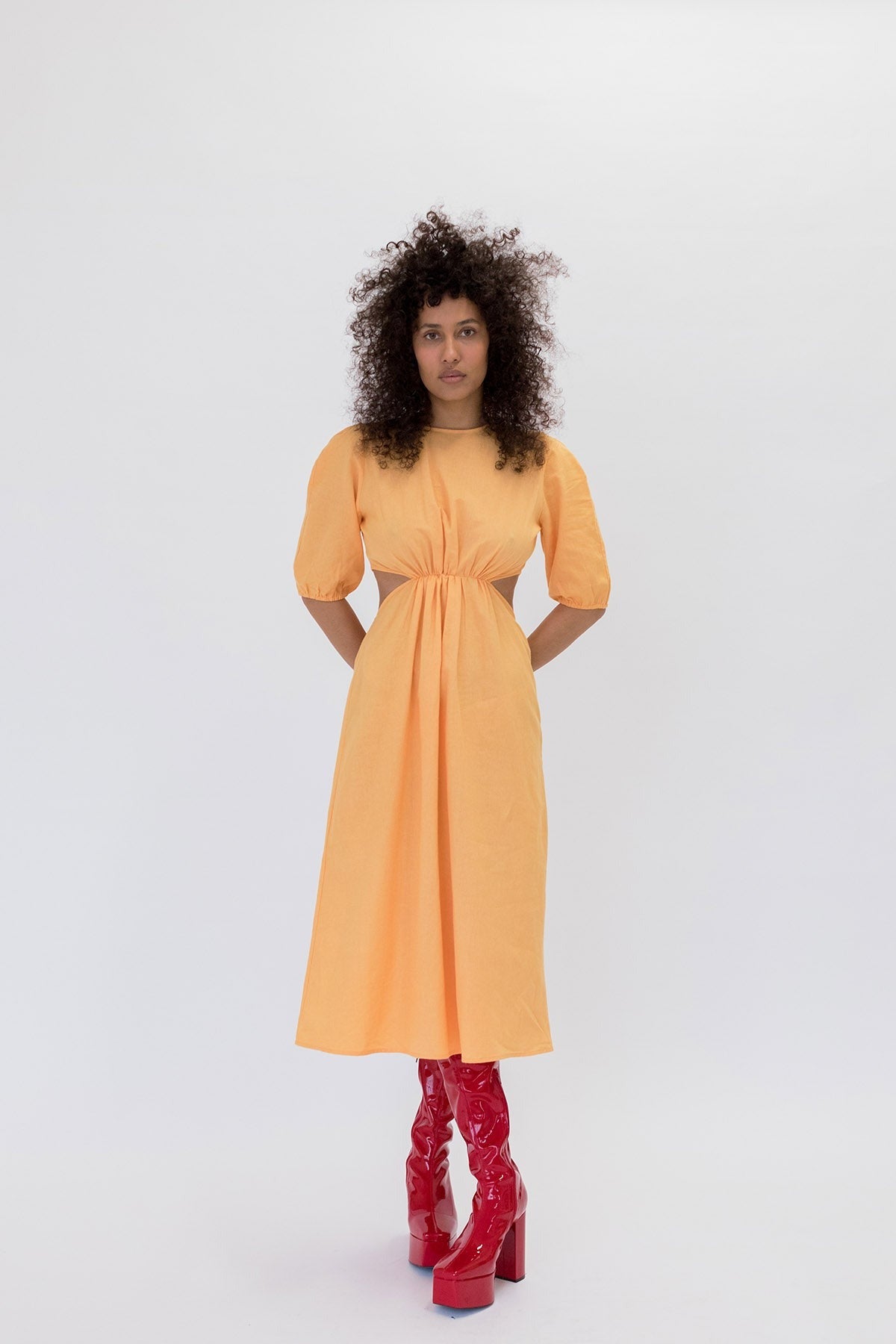 WRAY - Dune Dress – Cantaloupe -