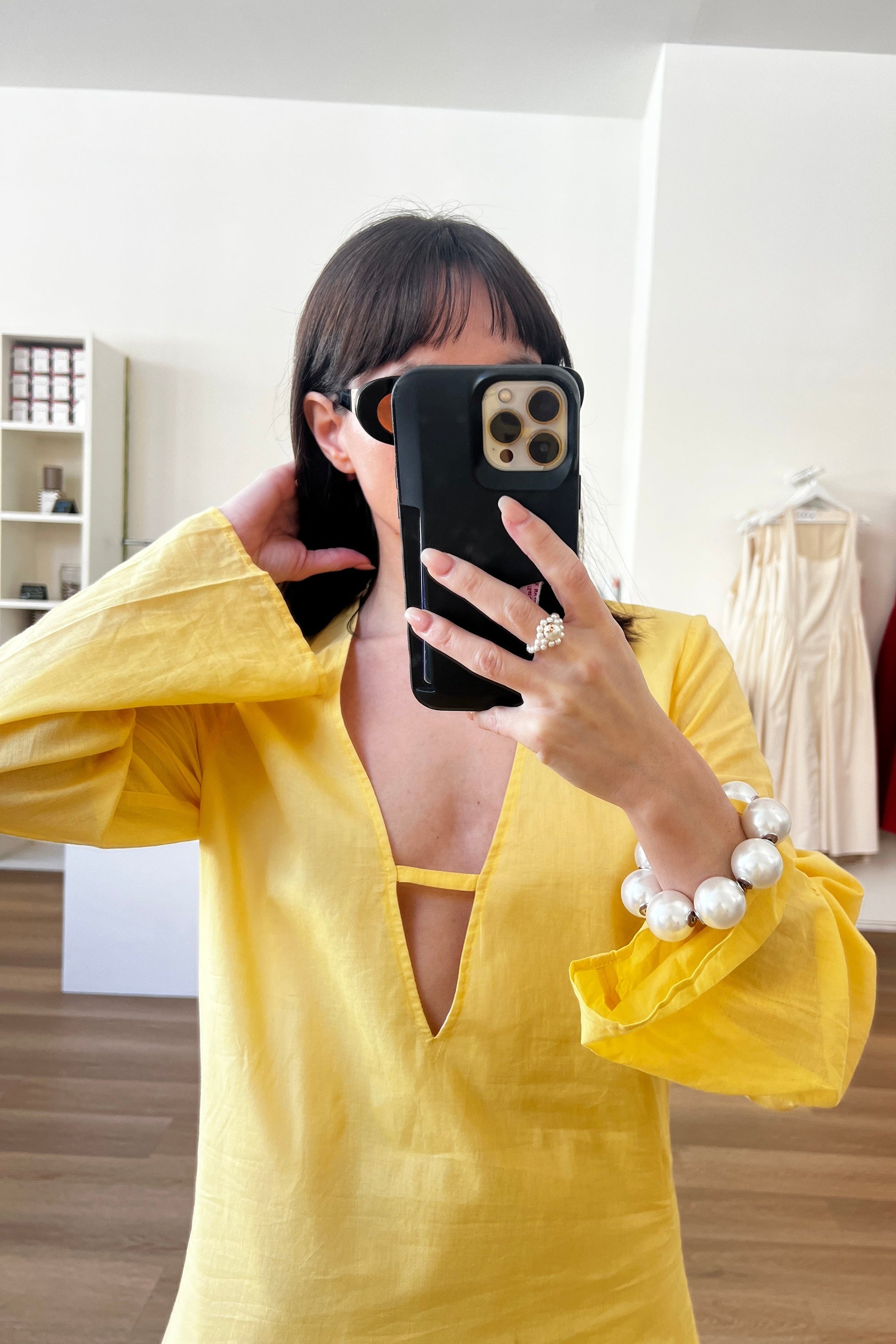 WRAY - Tunic Dress - Butter -