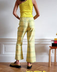 WRAY - Travis Pant – Avocado Plaid -