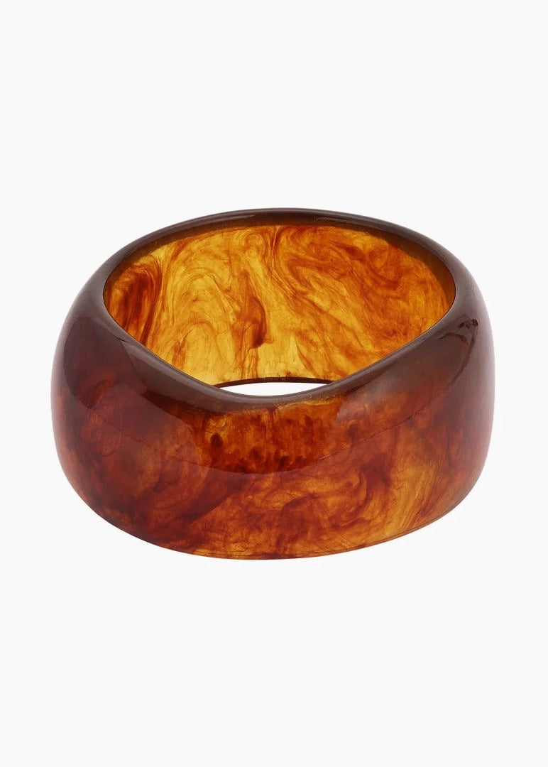 Heaven Mayhem - Luna Bangle - Burnt Orange -