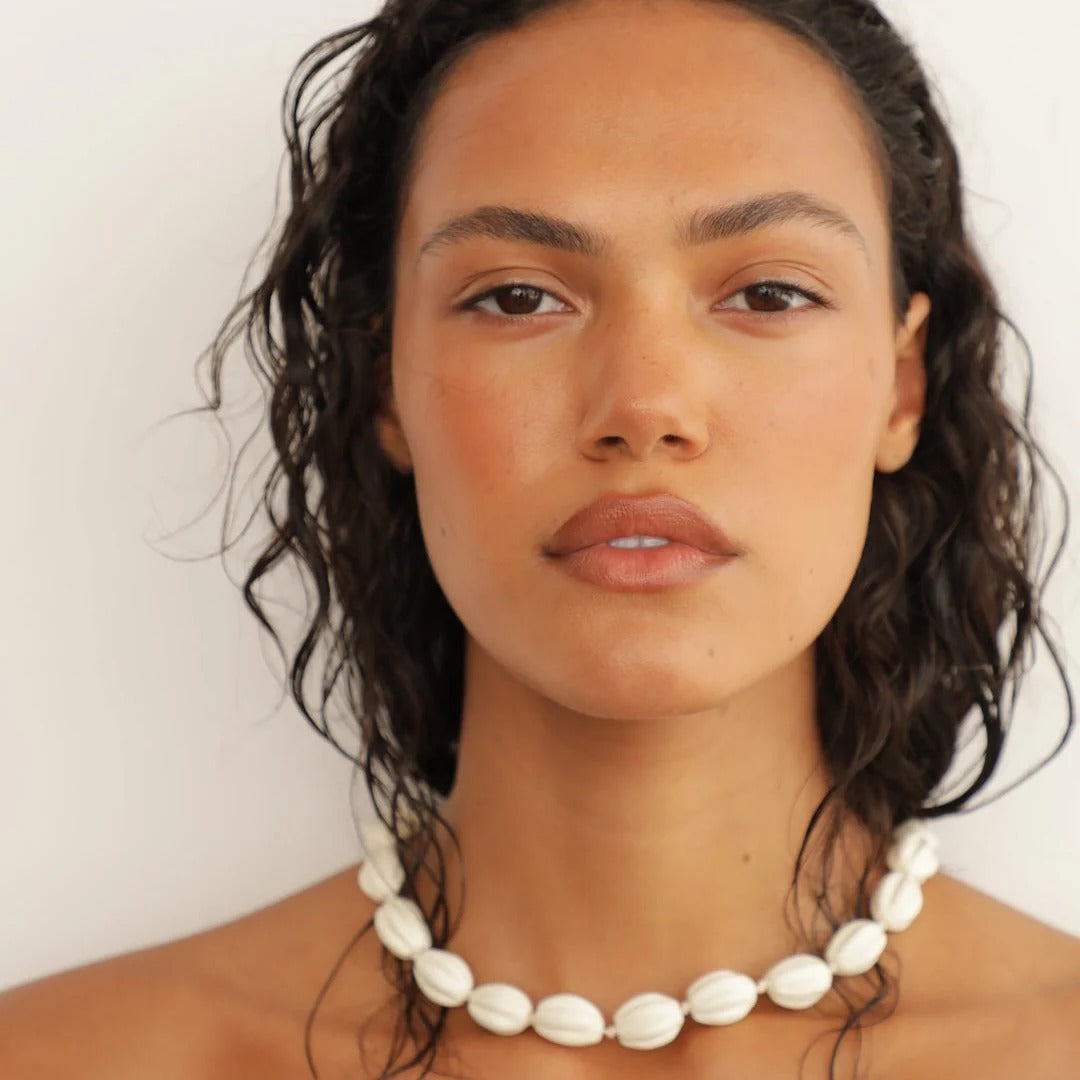 Heaven Mayhem - Isla Necklace - Cream -