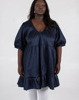 WRAY - Rachel Dress - Navy -