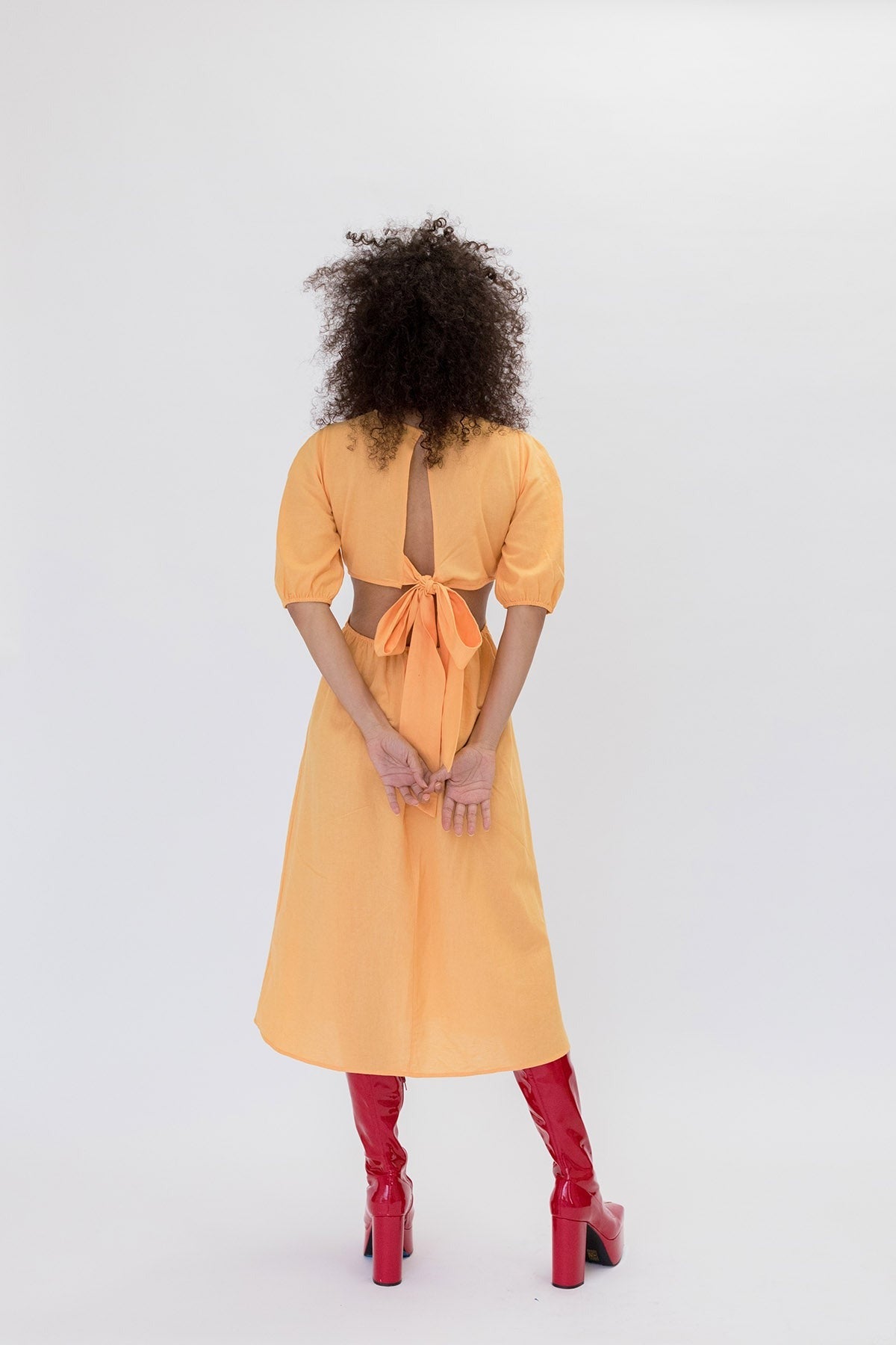 WRAY - Dune Dress – Cantaloupe -