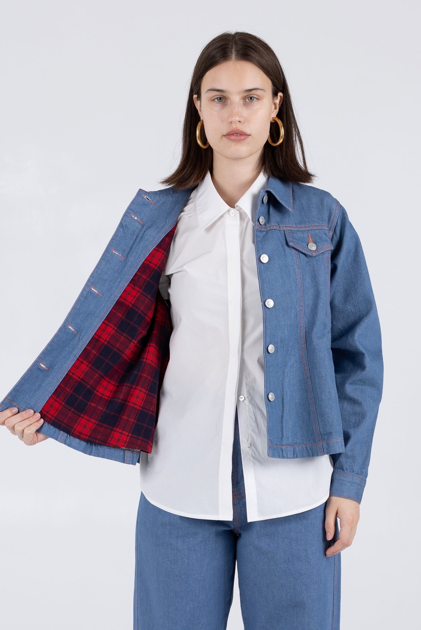 WRAY - 70’s Blue Aviator Jacket -