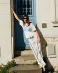 Made Some - Made Some Nylon Pants - Navy/White -