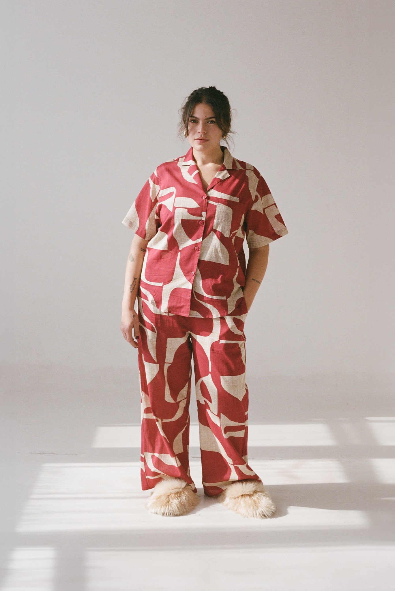 WRAY - Gregory Top – Deco Sky -