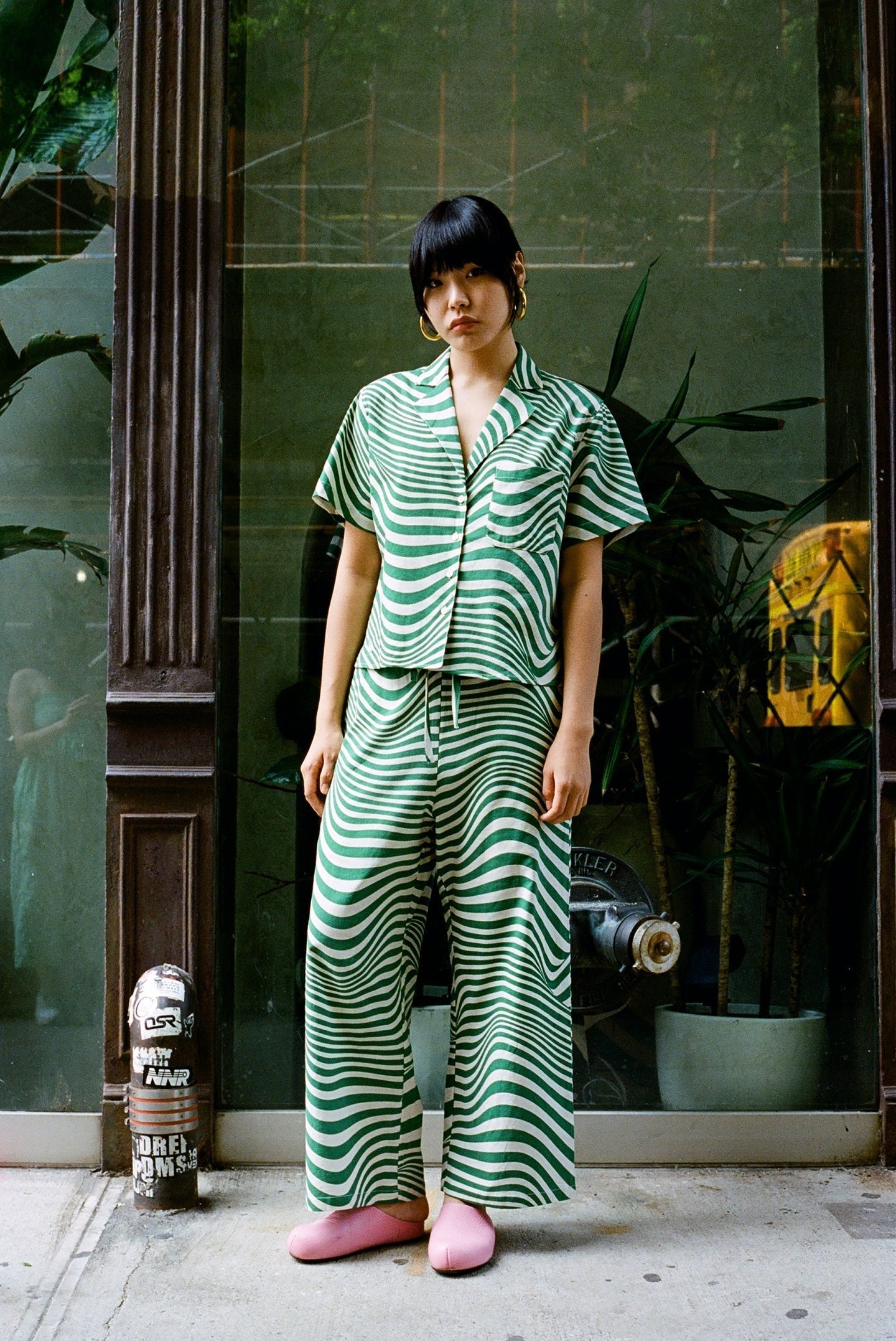 WRAY - Lounge Pants - Algae Swirl -