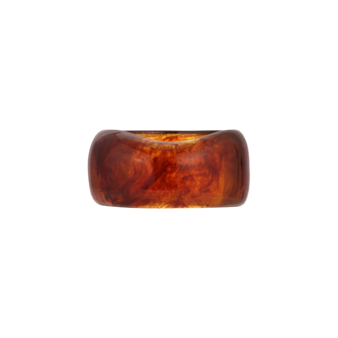 Heaven Mayhem - Luna Bangle - Burnt Orange -