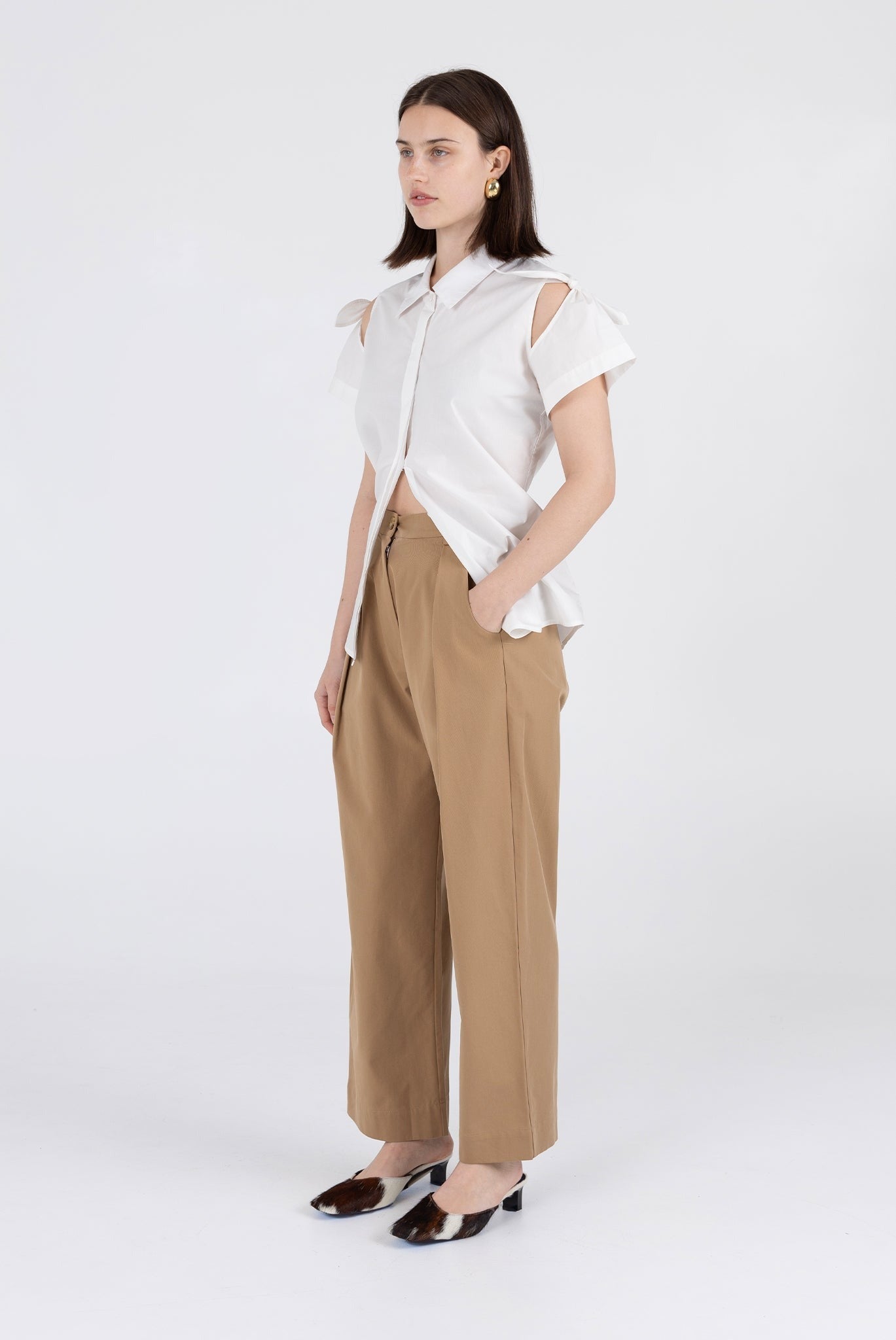 WRAY - Studio Pant – Camel -