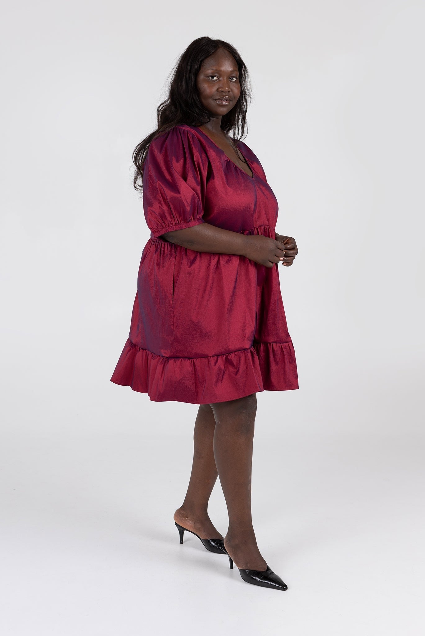 WRAY - Rachel Dress - Berry -