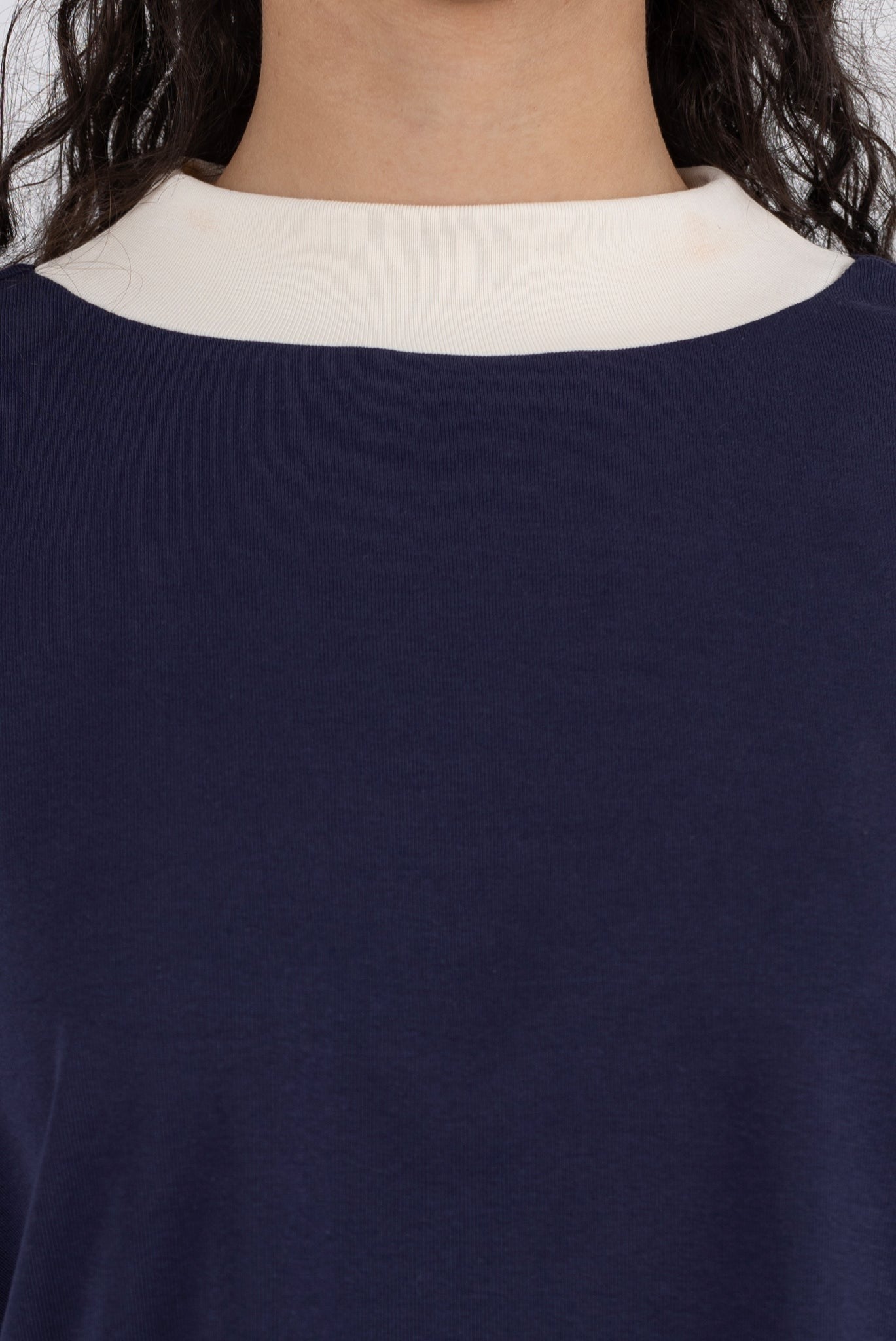 WRAY - Condor Tee - Cream/Navy -