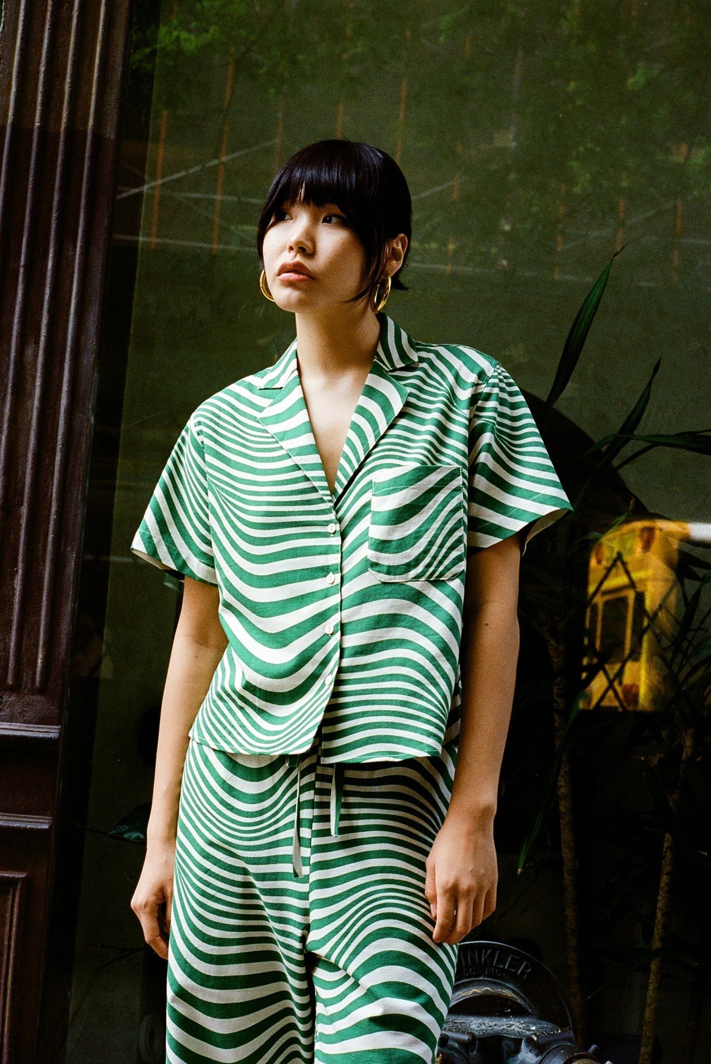 WRAY - Lounge Pants - Algae Swirl -