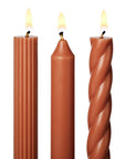 Creative Co. - Assorted Candle Tapers 3-Pack - Sienna -
