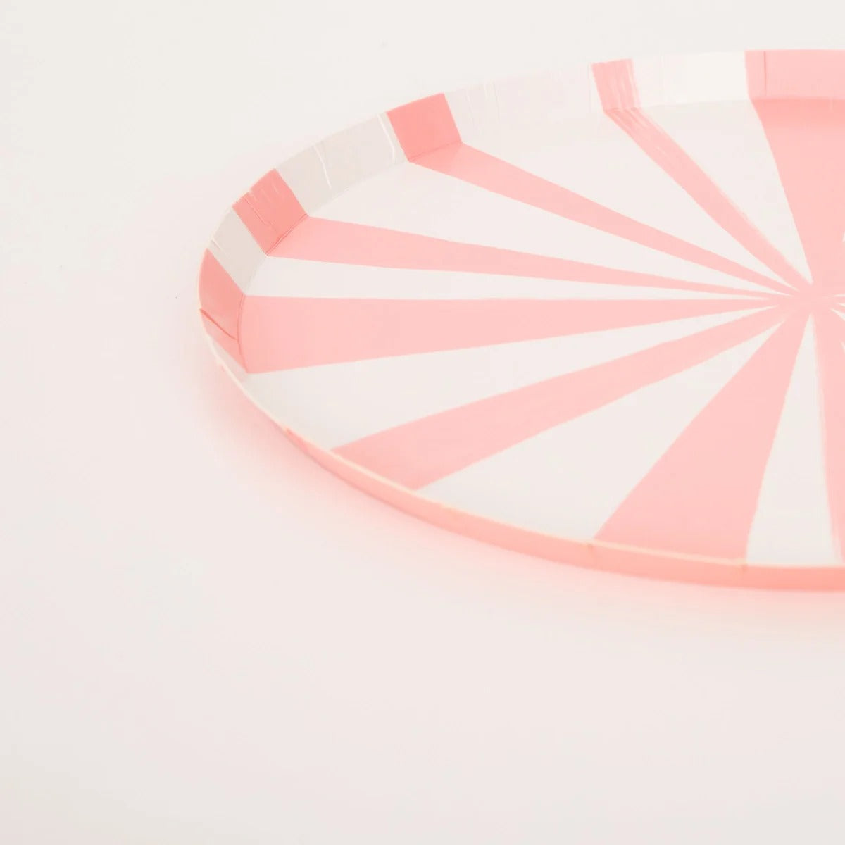 Meri Meri - Pink Stripe Side Plates -