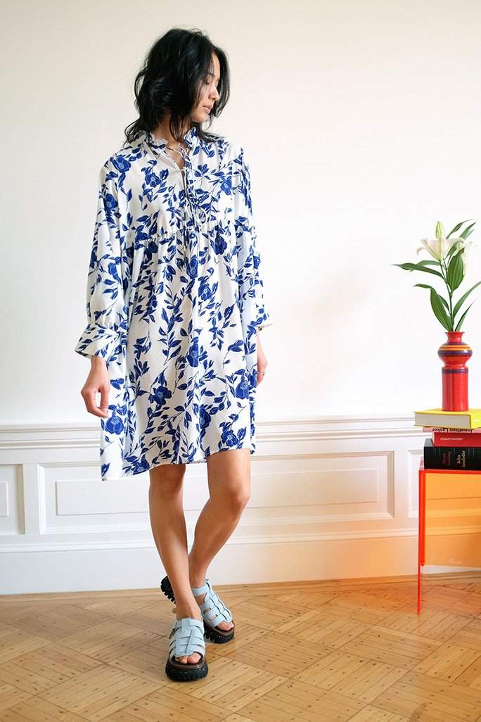 WRAY - Isabella Dress - Pottery Floral -