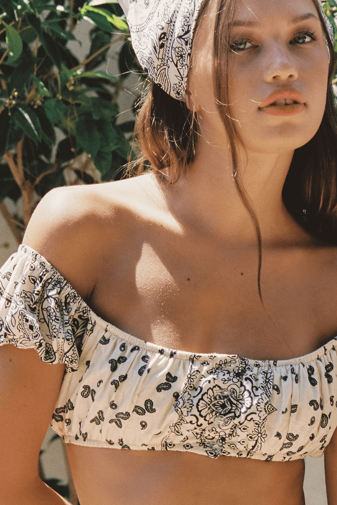 Montce - Ivy Bandana Bandita Bikini Top -