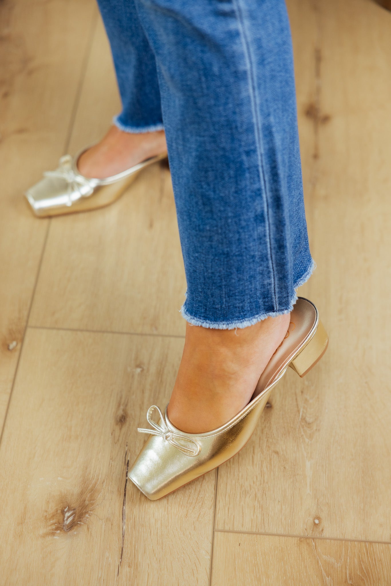 Matisse - Geneva Heeled Mule - Gold -