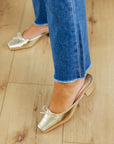 Matisse - Geneva Heeled Mule - Gold -