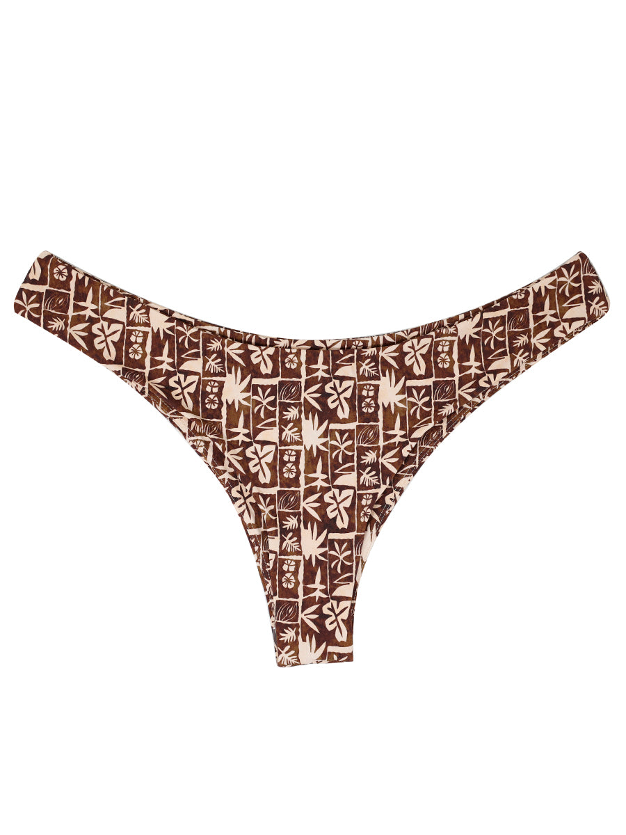 Serei Swim - KALIYAN bottoms - Brown Tropic -
