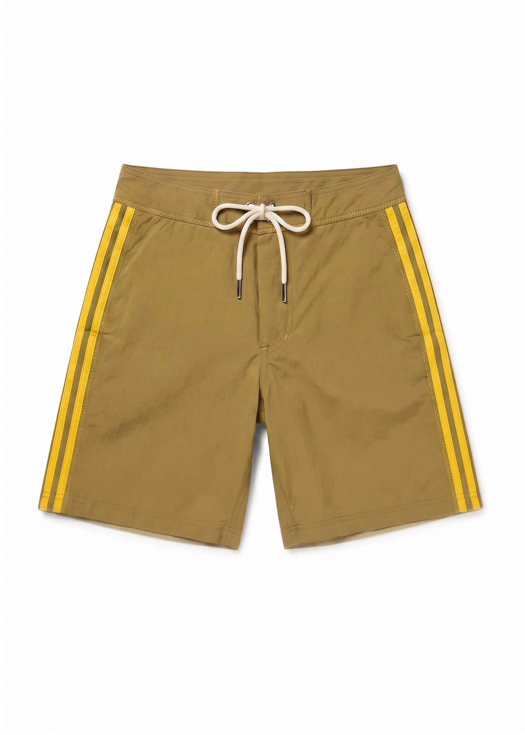 Made Some - Made Some Long Shorts - Khaki/Yellow -