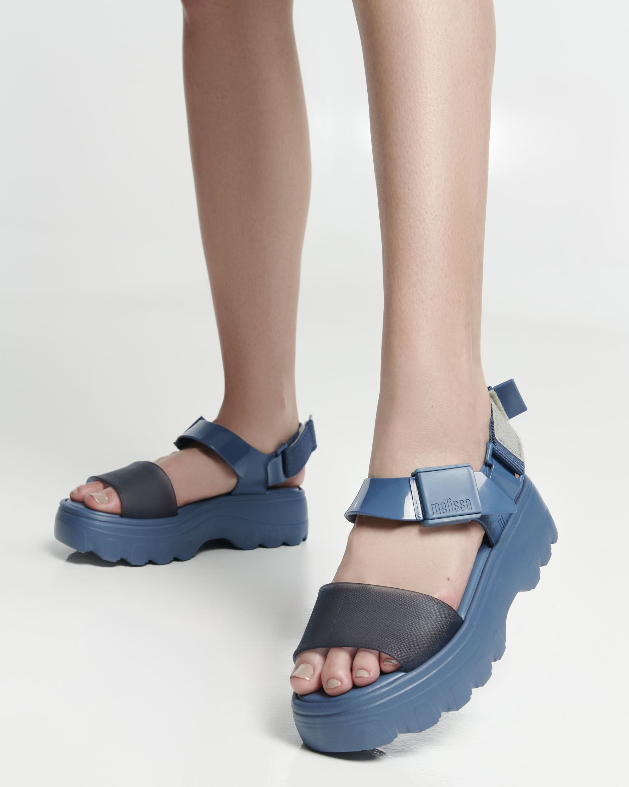 Melissa - Kick Off Sandal - Blue -