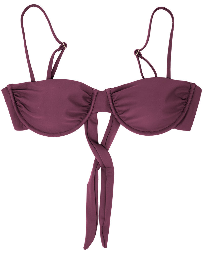 Serei Swim - KIRI Top - Mangosteen -