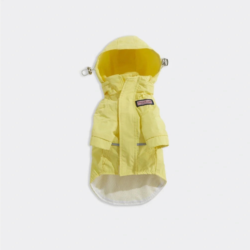 Found My Animal - Pet Rain Jacket - Lemon Twist -