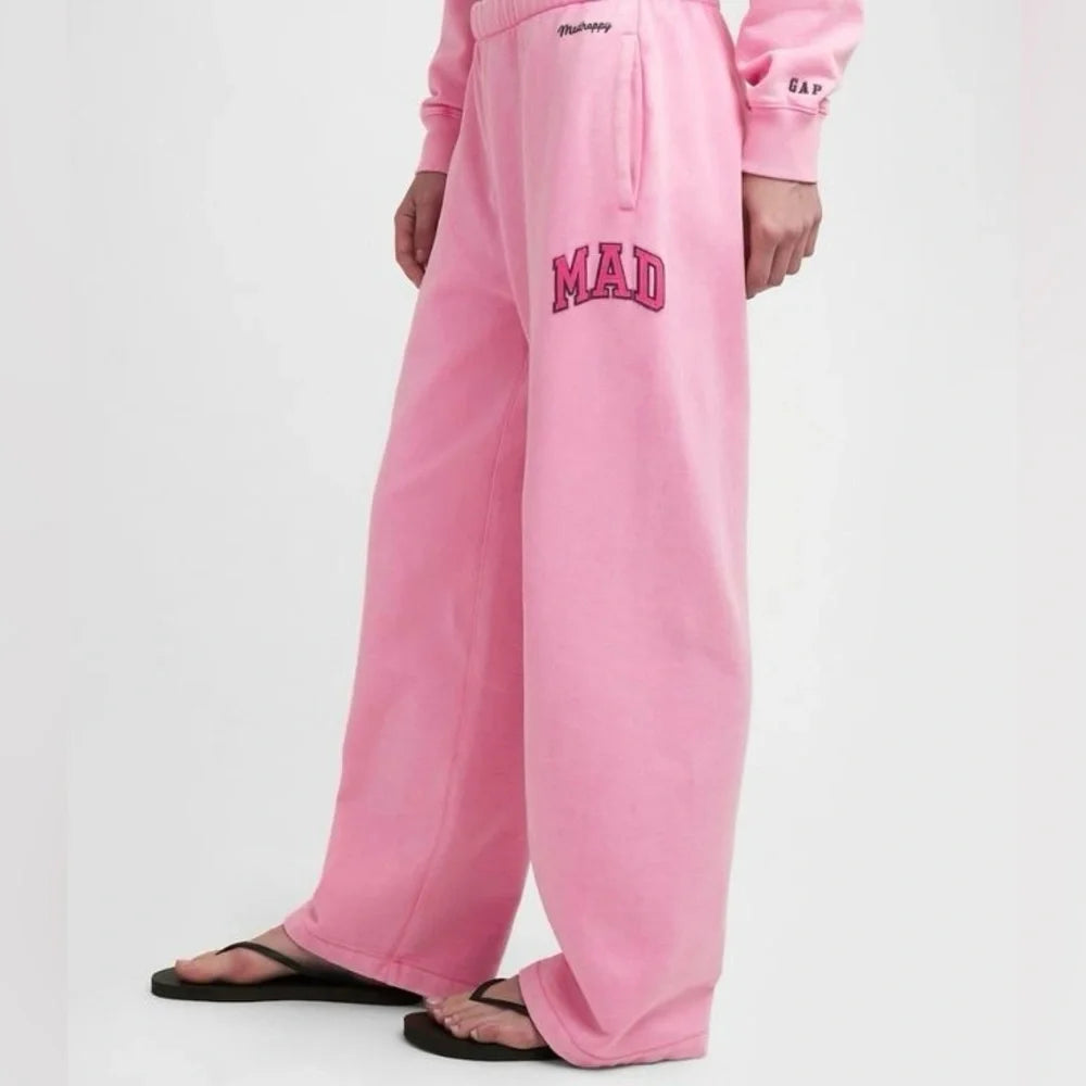 Madhappy x Gap - Straight Leg Sweatpant - Pink -